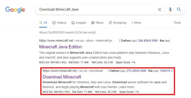 Descargar Minecraft