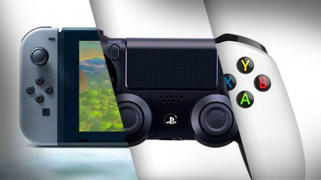 ps4 vs interruptor vs xbox one